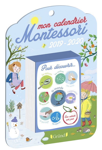 Mon calendrier Montessori : 2019-2020
