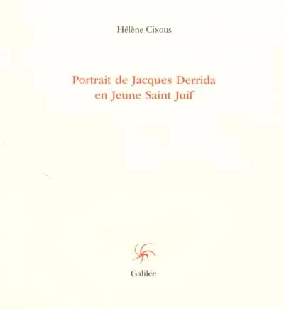 Portrait de Jacques Derrida en jeune saint juif