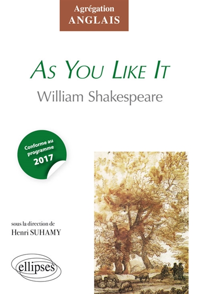 As you like it, William Shakespeare