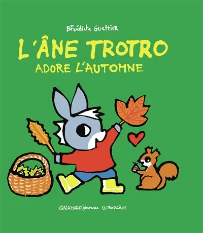 L'âne Trotro. Trotro adore l'automne