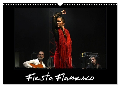 Fiesta Flamenco (Calendrier mural 2025 DIN A3 vertical), CALVENDO calendrier mensuel : Spectacle estival à Cannes ; le flamenco est à l'honneur