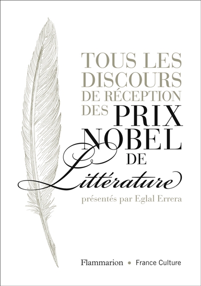 tous les discours de réception des prix nobel de littérature