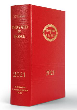 Who's who in France 2021 : dictionnaire biographique