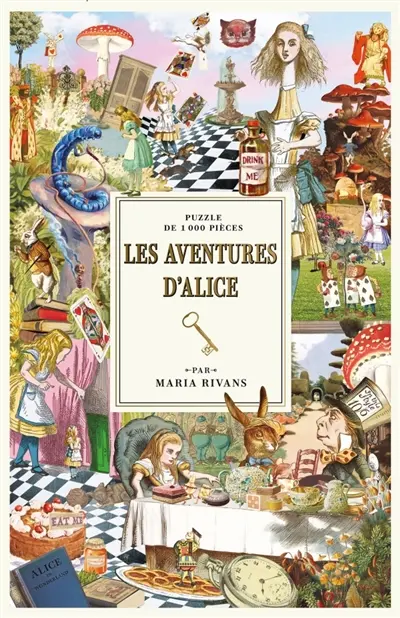 Puzzle : Les Aventures d'Alice : Puzzle de 1000 pièces