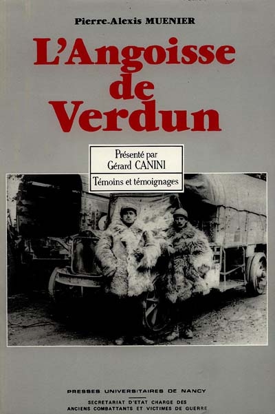 L'Angoisse de Verdun : notes d'un conducteur d'auto sanitaire