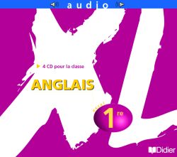 XL anglais, 1re LV1 et LV2 : CD audio de la classe