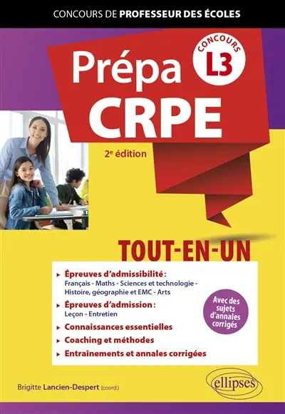 Prépa CRPE tout-en-un, concours L3 Prépa CRPE tout-en-un, concours L3