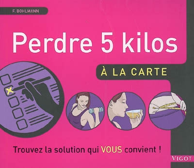 Perdre 5 kilos à la carte : trouvez la solution qui vous convient !