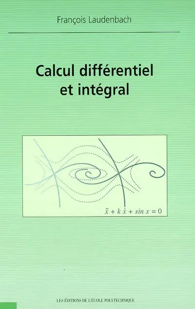 Calcul différentiel et intégral