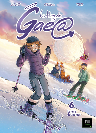 couverture du livre Le blog de Gaea. Vol. 6. L'arène des neiges