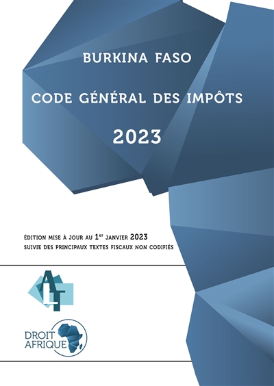 Burkina Faso : Code général des impôts 2023