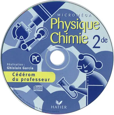 Physique-chimie 2de : CD-ROM du professeur
