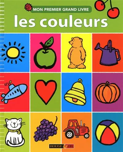 Mon premier grand livre : les couleurs