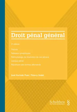 Droit pénal général