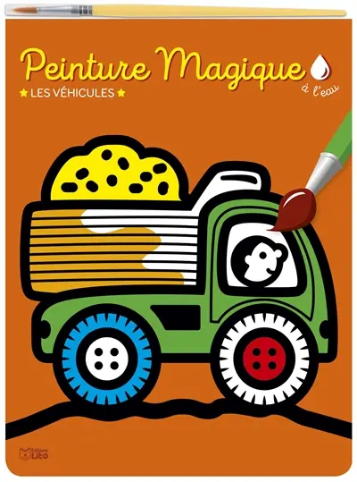 Les véhicules : peinture magique à l'eau