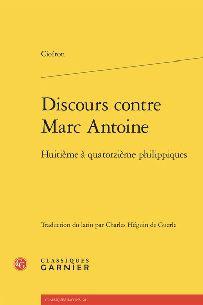Discours contre Marc...