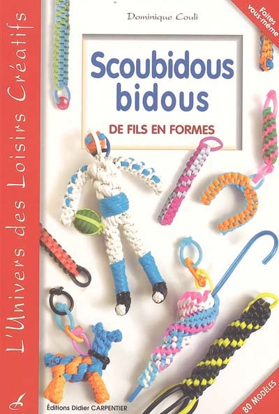 Scoubidous bidous de fils en formes