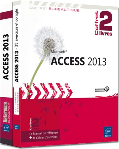 Access 2013 : coffret de 2 livres