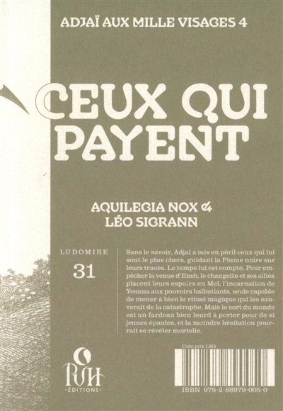 Adjaï aux mille visages, tome 4 : Ceux qui payent
