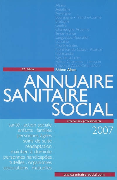 Annuaire sanitaire social...