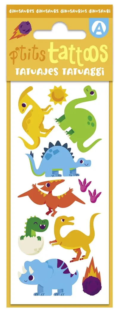 P'tits tattoos dinosaures