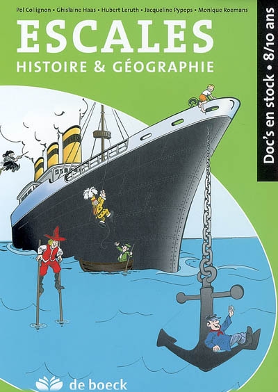 Escales : histoire & géographie : doc's en stock, 8-10 ans