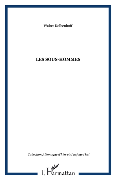 Les sous-hommes