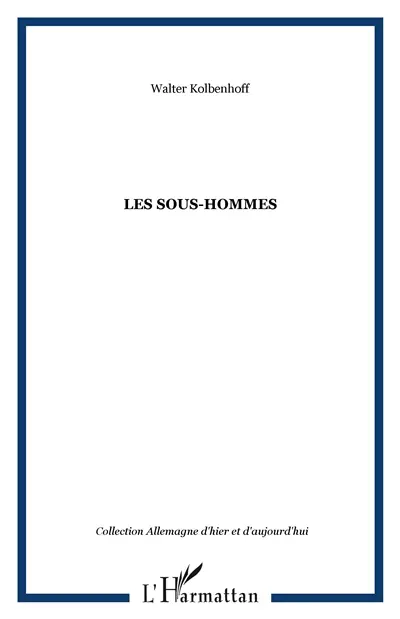 Les sous-hommes