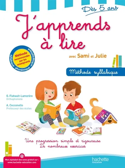 J'apprends à lire avec Sami et Julie, dès 5 ans : méthode syllabique