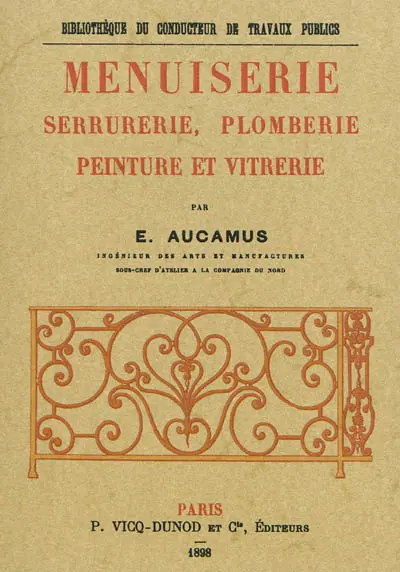 Menuiserie, serrurerie, plomberie, peinture et vitrerie