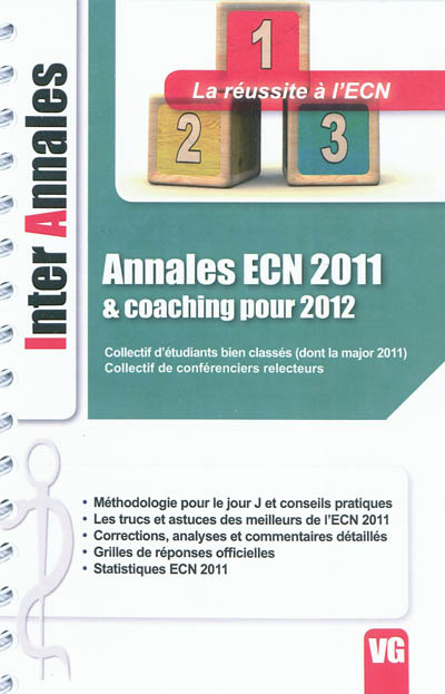 Annales ECN 2011 & coaching pour 2012