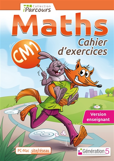 Cahier numérique : maths CM1 : version site-réseau