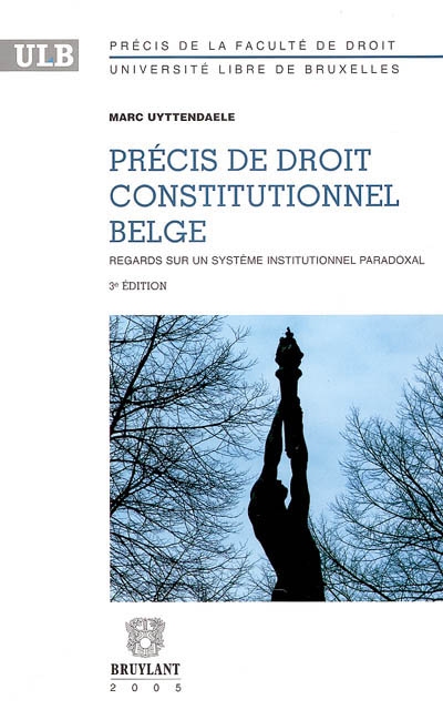 Précis de droit constitutionnel belge : regard sur un système institutionnel paradoxal