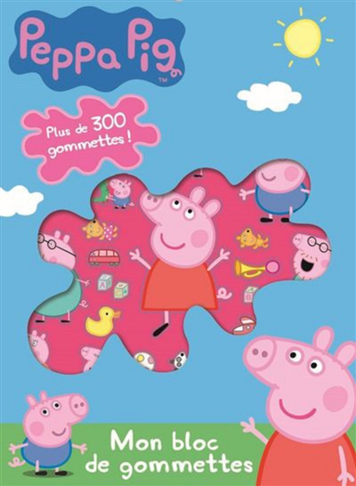 Peppa Pig : mon bloc de gommettes