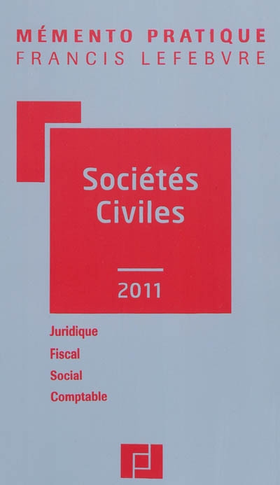 Sociétés civiles 2011 :...