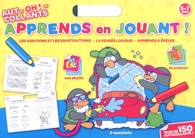 Aut-OH !-collants, apprends en jouant, 5-7 ans : les additions et les soustractions, la pensée logique, apprends à épeler
