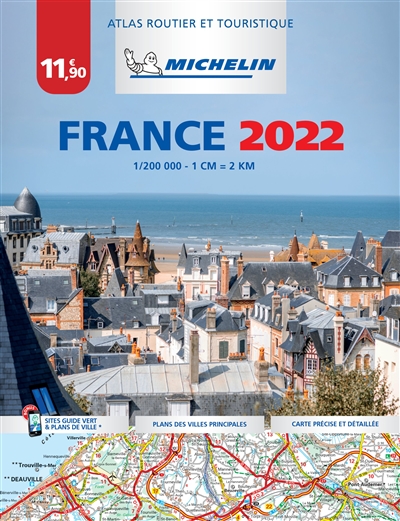 France 2022 : atlas routier et touristique