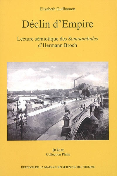 Déclin d'Empire : lecture sémiotique des Somnambules d'Hermann Broch