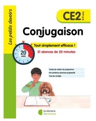 Conjugaison CE2, 8-9 ans : 31 séances de 20 minutes