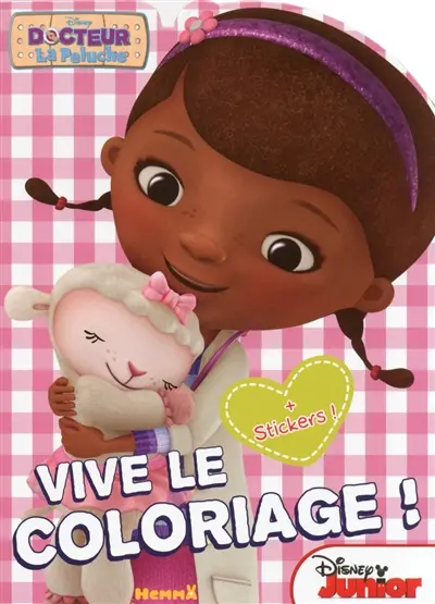 Docteur La Peluche : coloriage