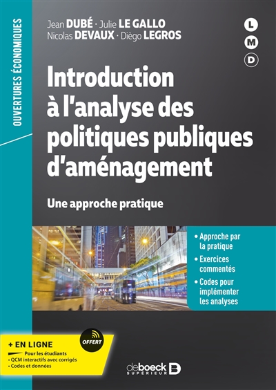 Introduction à l'analyse des politiques publiques d'aménagement : une approche pratique