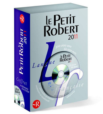 Coffret Le Nouveau Petit Robert de la langue française 2011 : version papier et sur DVD