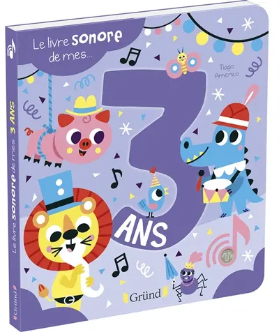 Le livre sonore de mes... 3 ans