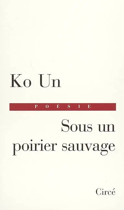 Sous un poirier sauvage