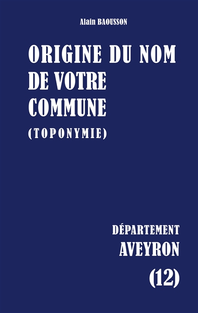 Origine du nom de votre...