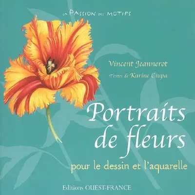 Portraits de fleurs pour le dessin et l'aquarelle