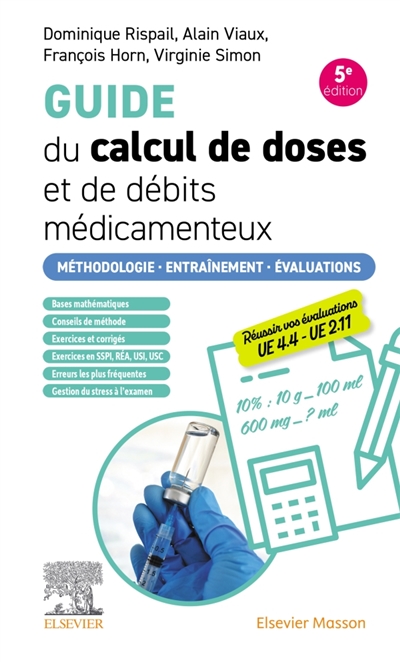 Guide du calcul de doses et...