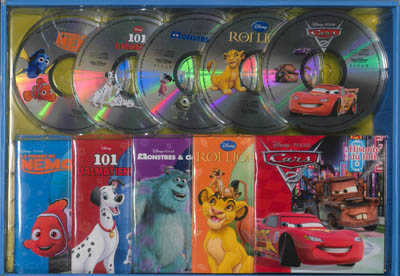 Disney : mon coffret livres CD