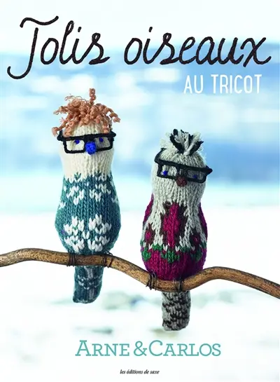 Jolis oiseaux au tricot