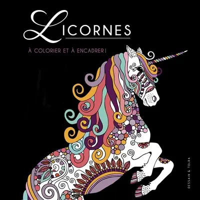 Licornes : à colorier et à encadrer !